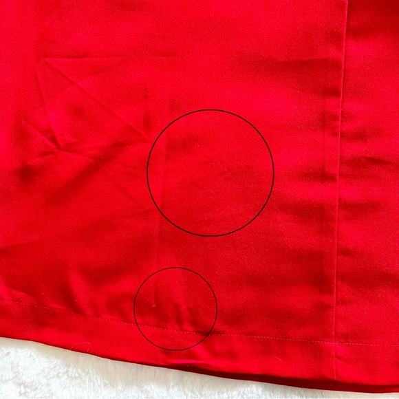 H&M Red Long-Sleeved Dress - Picture 3 of 4